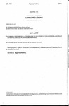 Concerning a Supplemental Appropriation to the Offices of the Governor, Lieutenant Governor, and State Planning and Budgeting.