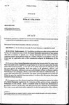 Concerning Additional Authority of the Public Utilities Commission Over Motor Vehicle Carriers Exempt from Regulation as a Public Utility.