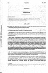 Concerning the Limitations on Voluntary Contribution Programs that Appear on the Colorado Individual Income Tax Return Forms.