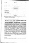 Concerning the Administration of the Credit Against the State Income Tax for Donations of Perpetual Conservation Easements.