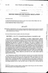 Concerning a Requirement that Courts Order Minors Under Eighteen Years of Age Who Are Convicted of Traffic Violations Other than Traffic Infractions to Attend a Driver Improvement School.