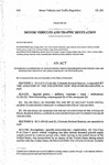 Concerning an Exemption to Certain Motor Vehicle Requirements for Persons Who Are Honored for Service in the Armed Forces of the United States.