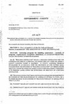 Concerning the Authority of a County to License Persons Engaging in the Business of Being a Building Contractor Within the County.