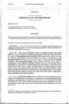 Concerning Surcharges Created in Title 24, Colorado Revised Statutes, for the Benefit of Persons Affected by Crime, and Making an Appropriation in Connection Therewith.