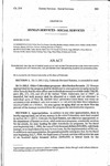 Concerning the Use of Interest Earned on the Older Coloradans Cash Fund for Older Americans Act Programs, and, in Connection Therewith, Making an Appropriation.