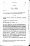 Concerning a Requirement that Certain Motor Vehicle Carriers that Transport Passengers Obtain Criminal History Record Checks, and Making an Appropriation Therefor.