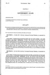 Concerning Auhtorization for the Moneys in Certain Cash Funds that Are Appropriated but Unexpended or Unencumbered at the End of a Fiscal Year to Remain Available for Expenditure in the Next Fiscal Year Without Further Appropriation.