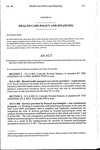 Concerning Authorization of the Use of Telemedicine in Providing Mental Health Care Services Under the Medicaid Program.