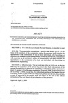 Concerning the Repeal of the Requirement that the Governor Consider Appointing to the Transportation Commission One or More Individuals with Knowledge or Experience in Aviation.