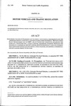 Concerning Changes in Colorado Law to Comply with the Federal Requirements for the Administration of a Commercial Driver's License Under the Federal 