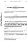 Concerning Assignment of In-State Student Classification to a Student Who Is a United States Citizen Who Has Attended High School in Colorado for a Specified Period of Time Prior to the Date the Student Received a Secondary School Certificate, and Making an Appropriation Therefor.