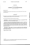 Concerning Bail for Persons Charged with Driving Under the Influence and Felony Vehicular Eluding Arising Out of the Same Occurrence.