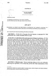 Concerning an Option for Prepayment of Severance Tax Liability Available to a Taxpayer for Mitigation of the Impact of Mineral or Mineral Fuel Severance.