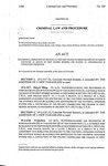 Concerning a Reduction of the Penalty for First Degree Murder for Certain Juveniles Convicted as Adults of First Degree Murder, and Making an Appropriation in Connection Therewith.