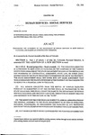 Concerning the Authority of the Department of Human Services to Rent Surplus Facilities, and Making an Appropriation Therefor.