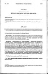 Concerning Changes to the Program for Collaborative Management of Multi-Agency Services Provided to Children and Families, and Making an Appropriation Therefor.