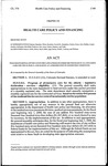 Concerning Repeal of the Cap on the Capitated Rate Under the Program of All-Inclusive Care for the Elderly, and Making an Appropriation in Connection Therewith.