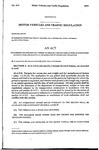 Concerning the Issuance of a Permit to Operate a Motor Vehicle with an Overweight Divisible Load, and Making an Appropriation in Connection Therewith.