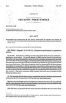 Concerning the Elimination of the Annual Resolution to Certify the Amount of Moneys in the State Education Fund that Are Available for Appropriation in the Next Fiscal Year.