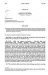 Concerning the Colorado High Cost Support Mechanism, and, in Connection Therewith, Transferring to the State Treasurer Moneys Administered Under the Direction of the Public Utilities Commission for the Support of Universal Basic Telephone Service in High Cost Areas of the State.