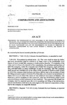 Concerning the Modification of Laws Applicable to the Conduct of Business in Colorado, and, in Connection Therewith, Modifying the Requirements of Title 7 of the Colorado Revised Statutes Applicable to Documents Filed with the Secretary of State, Partnership Law, and the Requirements for Boards of Directors of Nonprofit Corporations to Take Action Without a Meeting, and Making an Appropriation.