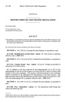 Concerning an Extension of Fees on Certain Identification Documents Issued by the Department of Revenue to Fund Identification Security, and Making an Appropriation in Connection Therewith.