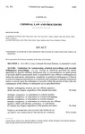 Concerning an Increase in the Length of the Statute of Limitations for Vehicular Homicide.