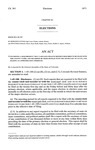 Concerning a Requirement that Campaign Finance Reports Required to Be Filed with the County Clerk and Recorder Be Filed Instead with the Secretary of State, and Making an Appropriation Therefor.