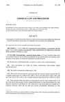 Concerning an Increase in the Amount of Time an Inmate May Have Deducted from the Inmate's Sentence, and Making an Appropriation in Connection Therewith.