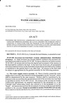 Concerning the Continuously Appropriated Water Supply Reserve Account, and, in Connection Therewith, Extending the Account, Requiring the Interbasin Compact Committee, in Consultation with the Colorado Water Conservation Board, to Report Annually on How Moneys from the Account Were Allocated, and Conditioning Grants to Applicants Required to Adopt a Water Conservation Plan.