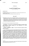 Concerning the Application of Engineering Criteria to Increase Efficiency in the Administration of Wells that Withdraw Ground Water in Conjunction with the Mining of Minerals, and, in Connection Therewith, Integrating Wells that Withdraw Ground Water in Conjunction with the Mining of Minerals into the Prior Appropriation System and Extending the Time Schedule for Well Owners to Correct Deficiencies in Permitting and Operation.