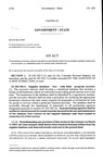 Concerning Centralized Databases to Aid the Delivery of State Procurement Services, and Making an Appropriation in Connection Therewith.