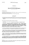 Concerning the Use of Moneys Derived from Civil Money Penalties Imposed on Nursing Facilities to Fund Innovation in Nursing Home Care, and Making an Appropriation Therefor.