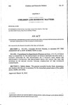 Concerning a Prohibition Against Counting Any Time a Juvenile Spends on Escape Status Toward Completion of the Juvenile's Commitment.