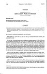 Concerning Circumstances Under Which the Requirement that Each School District Receive a Minimum Amount of State Funding for Total Program Funding as Calculated Through the 