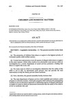 Concerning an Alternative Approach for a County Department of Social Services to Use in Addressing Certain Intrafamilial Child Abuse or Neglect Cases.