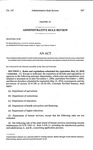 Concerning Implementation of Recommendations of the Committee on Legal Services in Connection with Legislative Review of Rules and Regulations of State Agencies.