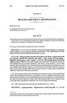 Concerning the Use of Moneys in the Supplemental Old Age Pension Health and Medical Care Fund to Pay for Services Received by Certain Persons in the State Medicaid Program, and Making an Appropriation Therefor.