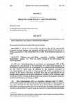 Concerning the Use of Tobacco Revenues for Health-Related Purposes During a State Fiscal Emergency, and Making an Appropriation Therefor.