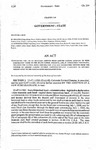 Concerning the Use of Revenues Derived from Limited Gaming Activity to Fund Restoration Work on the State Capitol Building, and, in Connection Therewith, Creating the Capitol Dome Restoration Fund and Redirecting Moneys from the Portion of Limited Gaming Revenue Constitutionally Allocated to Historic Preservation to the Capitol Dome Restoration Fund.