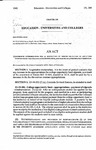 Concerning Authorization for an Institution of Higher Education to Apply for Stipends from the College Opportunity Fund, and Making an Appropriation Therefor.