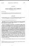 Concerning Bringing Certain Statutory Provisions Concerning Child Welfare into Compliance with Federal Law, and Making an Appropriation Therefor.