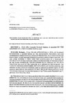 Concerning State Warrants for Tax Refunds that Are Not Presented for Payment Within Six Months from the Date of Issuance.