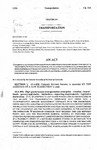 Concerning Transportation Demand Management Solutions for Traffic Congestion in the Interstate 70 Mountain Corridor, and, in Connection Therewith, Authorizing the High-Performance Transportation Enterprise to Contract with the Department of Transportation to Provide and Operate Reversible Highway Lanes Within a Specified Portion of the Corridor.