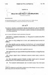 Concerning the Denial of Benefits by Health Coverage Plans, and, in Connection Therewith, Increasing Recoveries to the Medicaid Program, Providing Additional Assistance to Families Eligible for Certain Benefits, and Making an Appropriation in Connection Therewith.