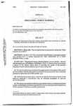 Concerning Disqualification from School Employment for Conviction of Certain Offenses, and Making an Appropriation Therefor.