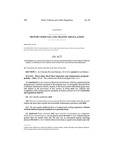 Concerning an Alternative Air Quality Testing Method for Heavy-Duty Diesel Vehicles Subject to the Heavy-Duty Diesel Fleet Inspection and Maintenance Program.