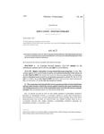 Concerning Modification of the Standard for Determining Whether Bonds Issued by a State-Supported Institution of Higher Education Qualify for the Higher Education Revenue Bond Intercept Program.