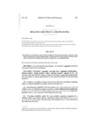 Concerning an Increase in the Income Eligibility for Certain Optional Groups in the Medicaid Program to One Hundred Thirty-Three Percent of the Federal Poverty Line, and, in Connection Therewith, Making and Reducing an Appropriation.