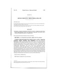 Concerning a Request for Proposals Process to Create a Coordinated Behavioral Health Crisis Response System for Communities Throughout the State, and, in Connection Therewith, Making an Appropriation.